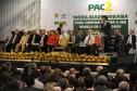 O governador Beto Richa anunciou nesta terça-feira (29/10), durante o evento com a presidente Dilma Rousseff, em Curitiba, a liberação pelo governo federal de financiamentos nacionais e internacionais para o Paraná que somam R$ 3,9 bilhões. 