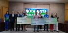 Nota Paraná entrega cheques a ganhadores de fevereiro
