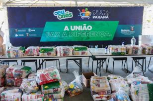 Paraná inicia segunda edição do programa Cesta Solidária