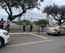 Receita Estadual fiscaliza recolhimento do IPVA em Ponta Grossa e retém 45 veículos