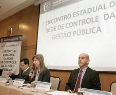 A Rede de Controle da Gestão Pública (RCGP/PR) realizou nesta quinta-feira (17), no auditório da Procuradoria-Geral do Estado, em Curitiba, o seu primeiro encontro estadual