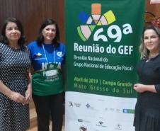 Representantes da Secretaria da Fazenda do Paraná foram convidados para palestrar na 69ª Reunião do Grupo de Educação Fiscal Nacional