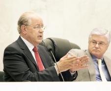 Secretário da Fazenda, Luiz Carlos Hauly. Audiência pública de prestação de contas da arrecadação de 2012