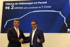 Com apoio do Estado, Volks investe R$ 2 bilhões no PR